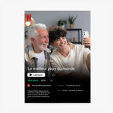 Affiche Personnalisée Poster Netflix Grand Père